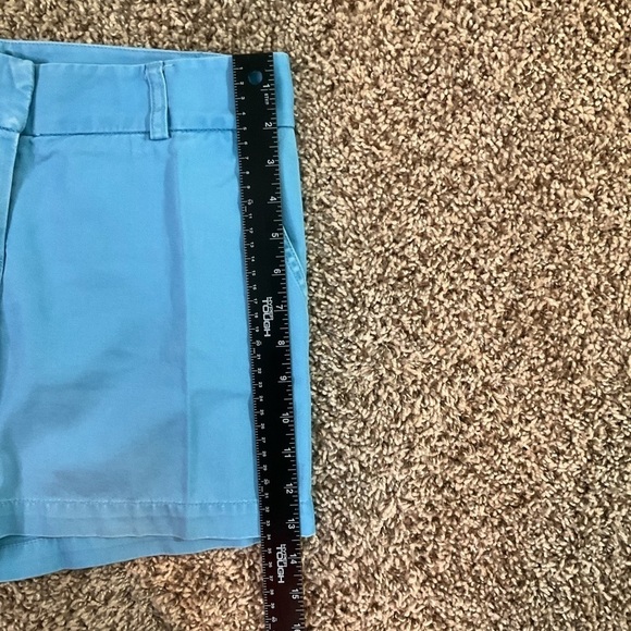 J Crew Blue Low Fit Shorts Size 4 5” Inseam - Picture 5 of 9